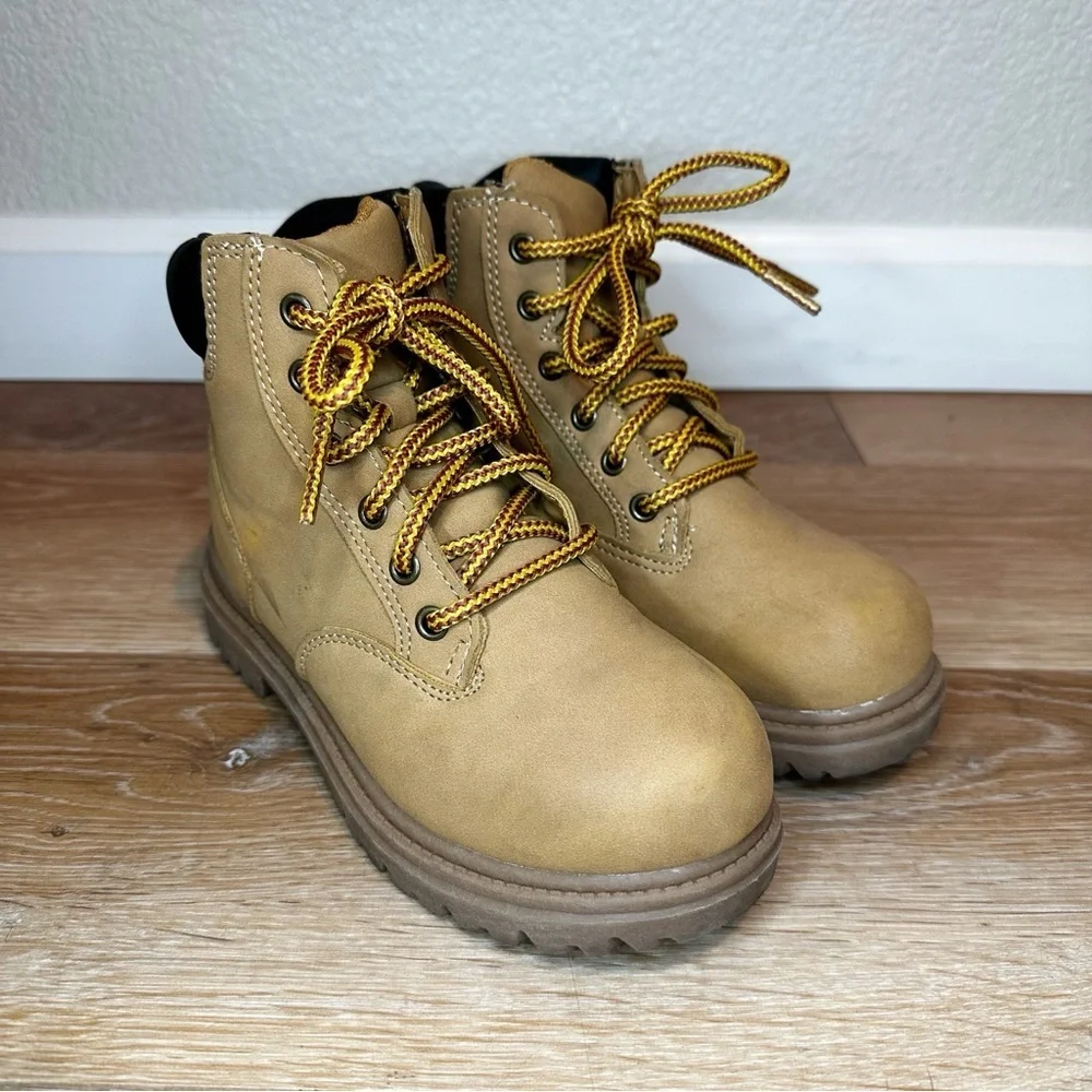 Wonder Nation Toddler Size 13 Wheat Brown Tan Tucker Boots